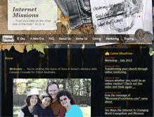 Tablet Screenshot of internetmissions.org